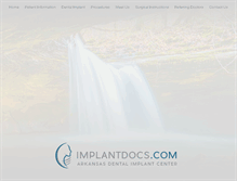 Tablet Screenshot of implantdocs.com